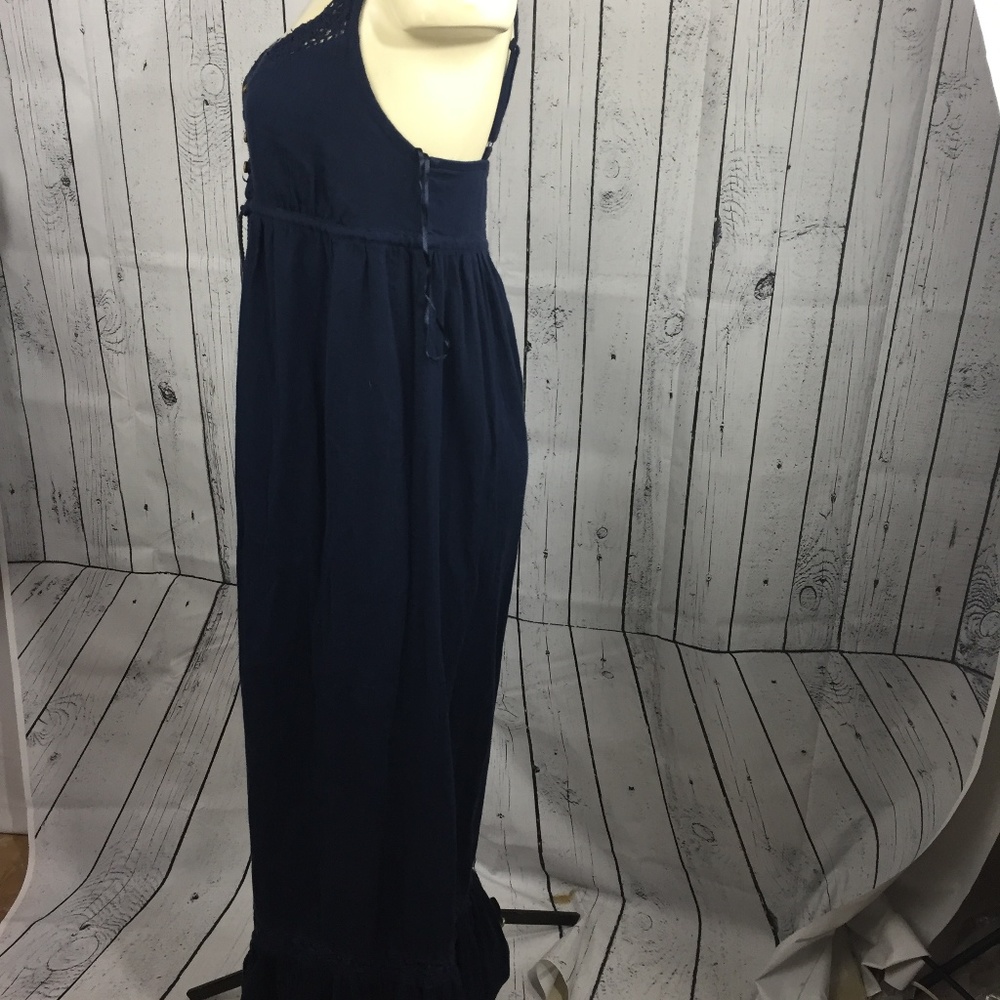 Lucky Brand Dress Dark Blue Spaghetti Strap XS - Picture 3 of 7